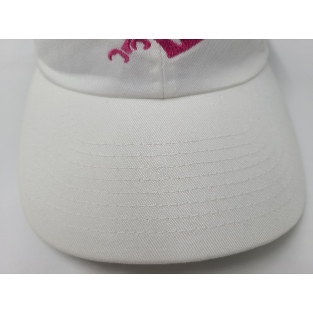 Women Eastern Washington University EWU Eagles Breast‎ Cancer Hat Cap White Pink - Picture 3 of 11